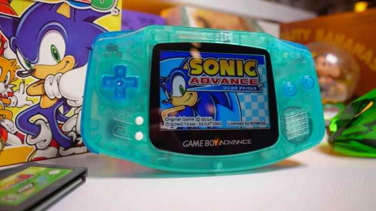 S'il vous plaît, s'il vous plaît, s'il vous plaît, publiez la trilogie Sonic Advance sur Nintendo Switch Online
