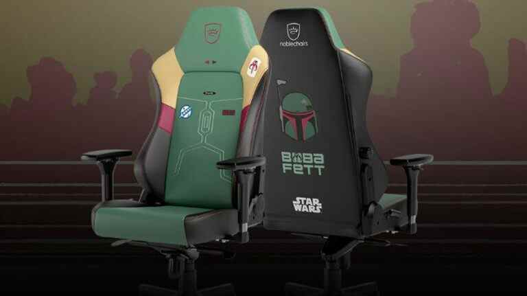 Noblechairs célèbre la journée Star Wars avec la chaise de jeu Boba Fett Edition