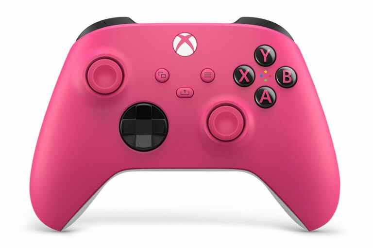 La nouvelle manette sans fil de Xbox est jolie en rose