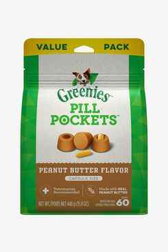 Pochettes de pilules au beurre d'arachide Greenies (60 friandises)