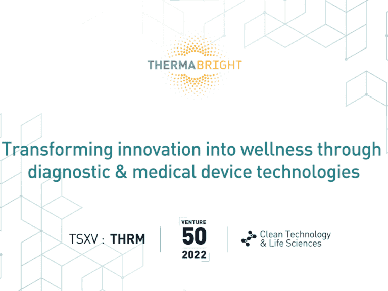 Therma Bright Inc. réchauffe le secteur de la santé avec des alternatives avancées aux solutions médicales traditionnelles