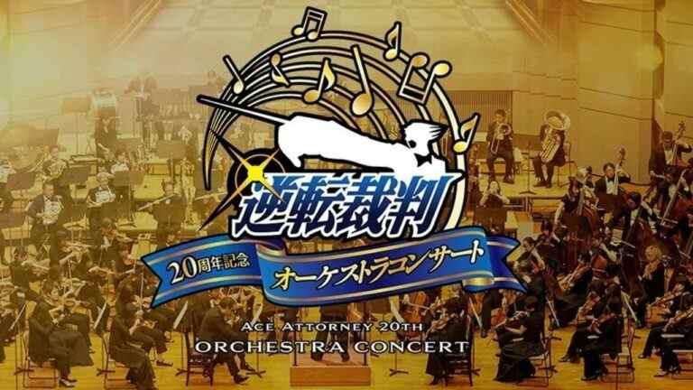 Le concert du 20e anniversaire d'Ace Attorney a lieu plus tard cette semaine
