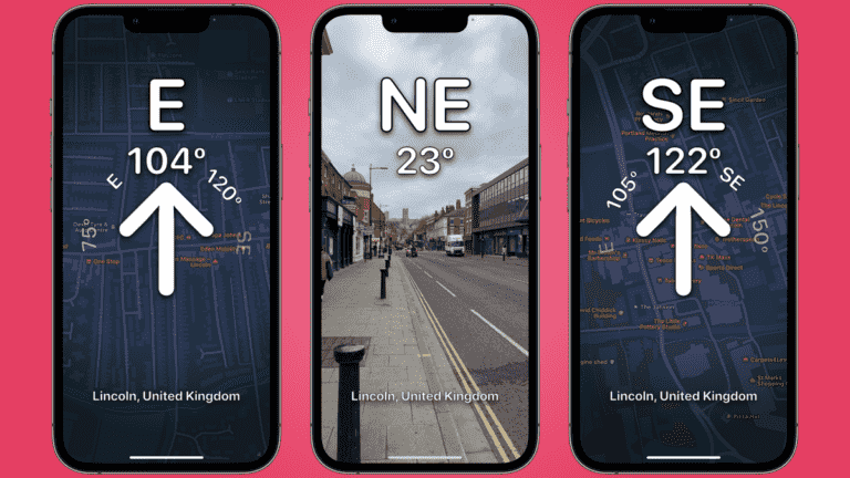 Une nouvelle application de boussole offre une fonctionnalité qui peut améliorer les cartes dans iOS 16