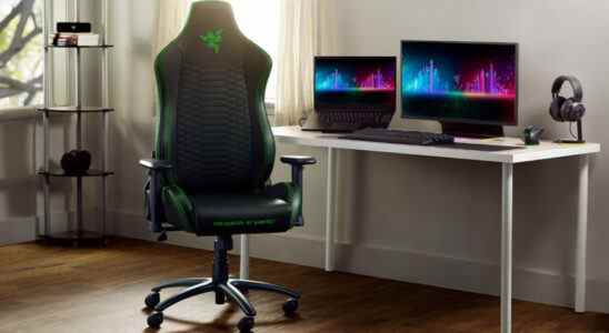 Obtenez 37% de réduction sur la chaise de jeu Razer Iskur X sur Amazon