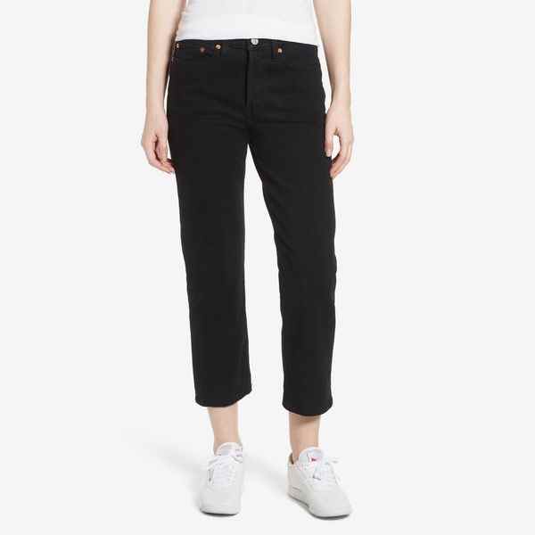 Levi's Wedgie Jean droit taille haute