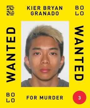 Kier Bryan Granado est recherché pour une fusillade mortelle à Calgary, AB, le 13 décembre 2015.