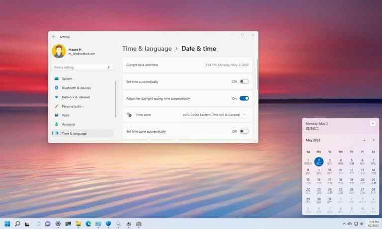 Comment gérer les paramètres de date et d’heure sur Windows 11