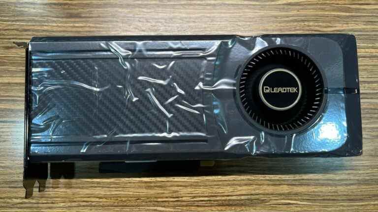 Leadtek prépare la GeForce RTX 3050 avec un refroidisseur de type ventilateur