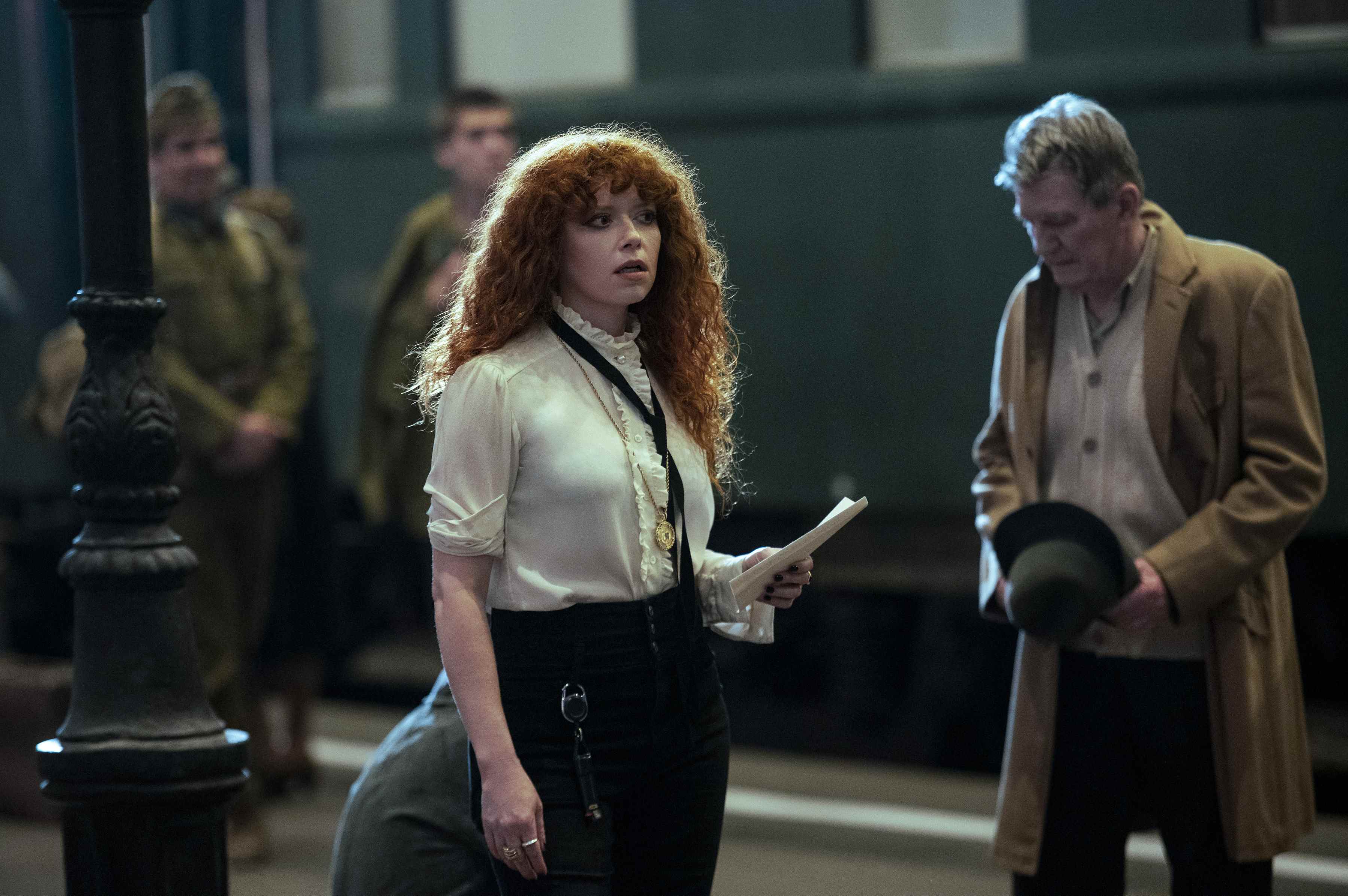 Poupée russe.  Natasha Lyonne dans le rôle de Nadia Vulvokov dans l'épisode 205 de Poupée russe.  Cr.  Andras D. Hadjú/Netflix © 2022