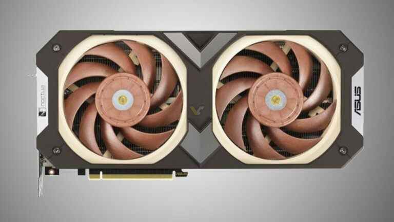 Les premières images de l’Asus X Noctua GeForce RTX 3080 apparaissent