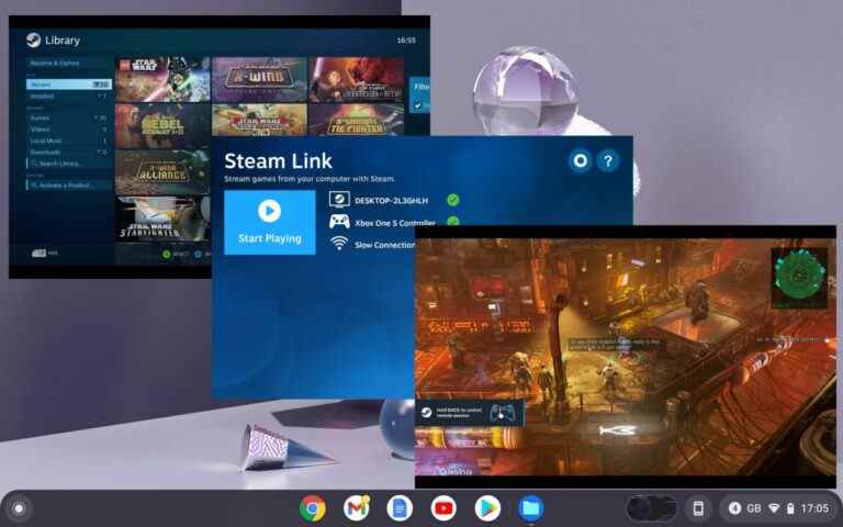 Comment jouer à des jeux Steam sur un Chromebook