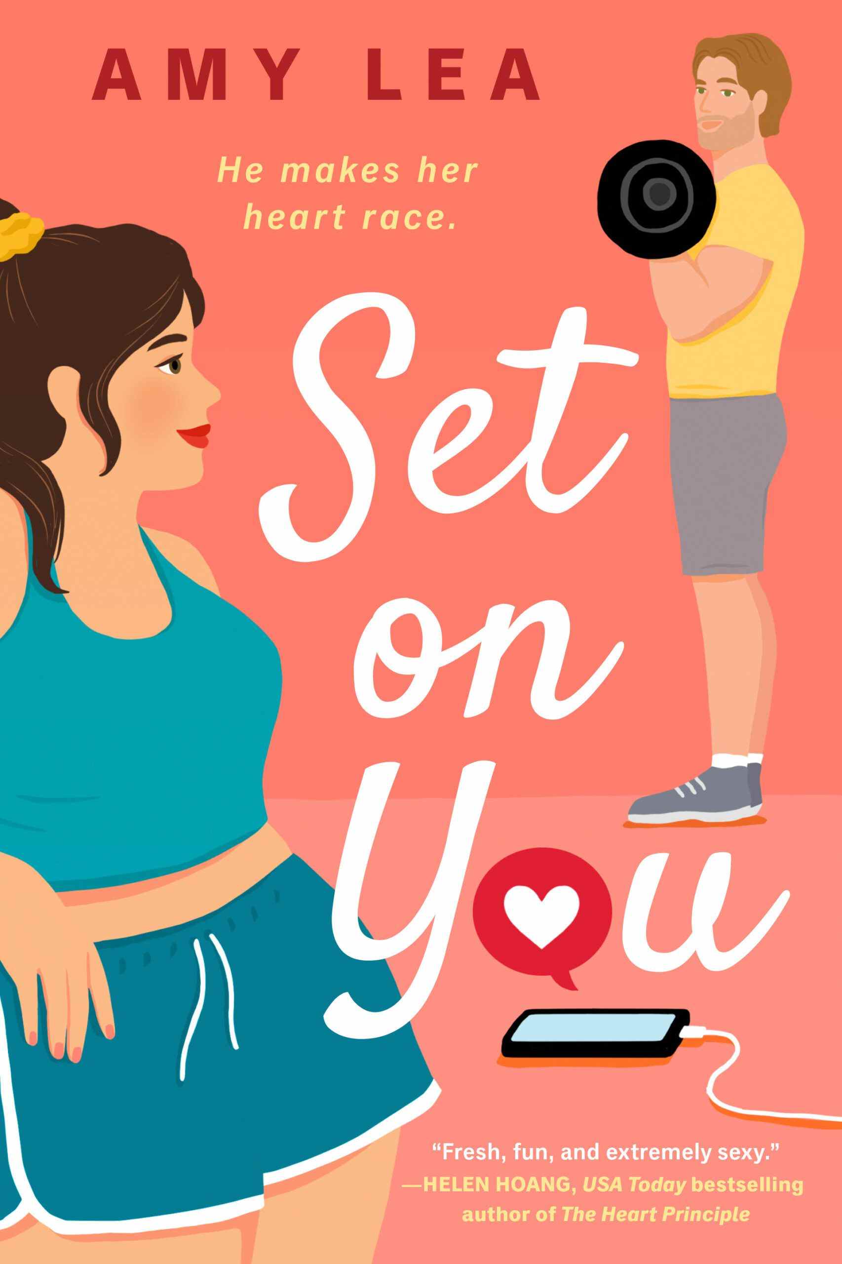 Couverture de Set on You d'Amy Lea