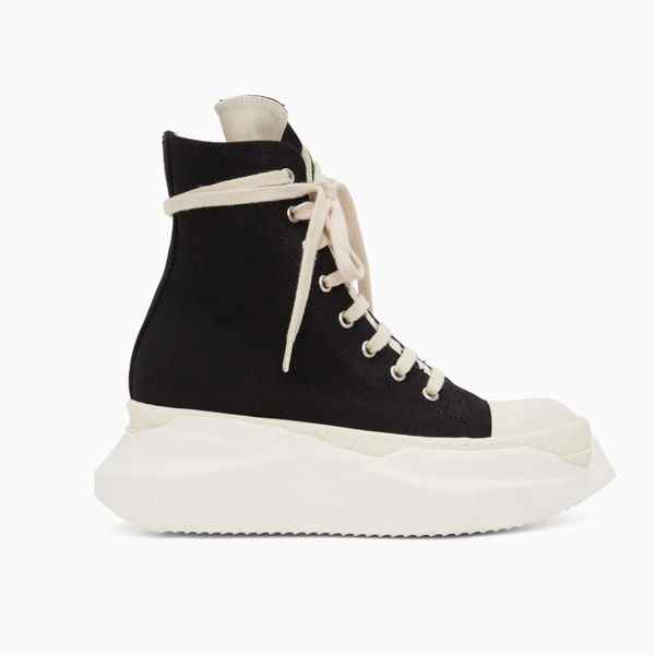 Rick Owens - Baskets montantes abstraites noires