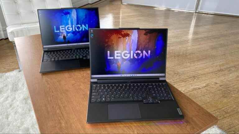 Ordinateurs portables de jeu Lenovo Legion 7 rafraîchis avec des écrans Alder Lake, Zen 3+ et WQXGA de 16 pouces