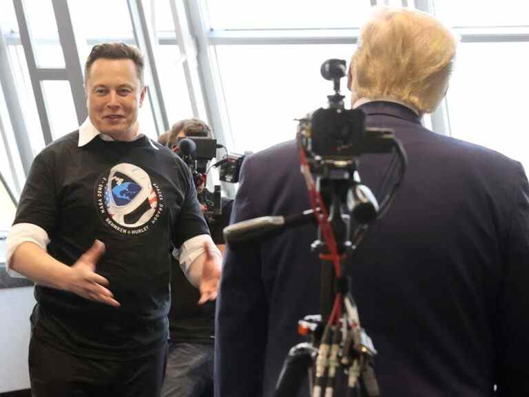 Musk dit qu’il annulerait l’interdiction de Twitter sur Donald Trump