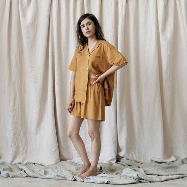 Morrow Soft Goods Ensemble de vêtements de nuit camel