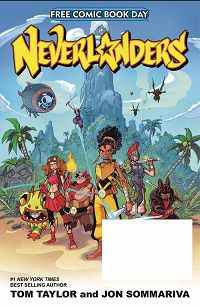 Couverture de Neverlanders de Tom Taylor et Jon Sommariva (FCBD)