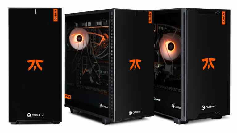 Les nouvelles plates-formes PC de jeu Chillblast x Fnatic sont lancées aujourd'hui
