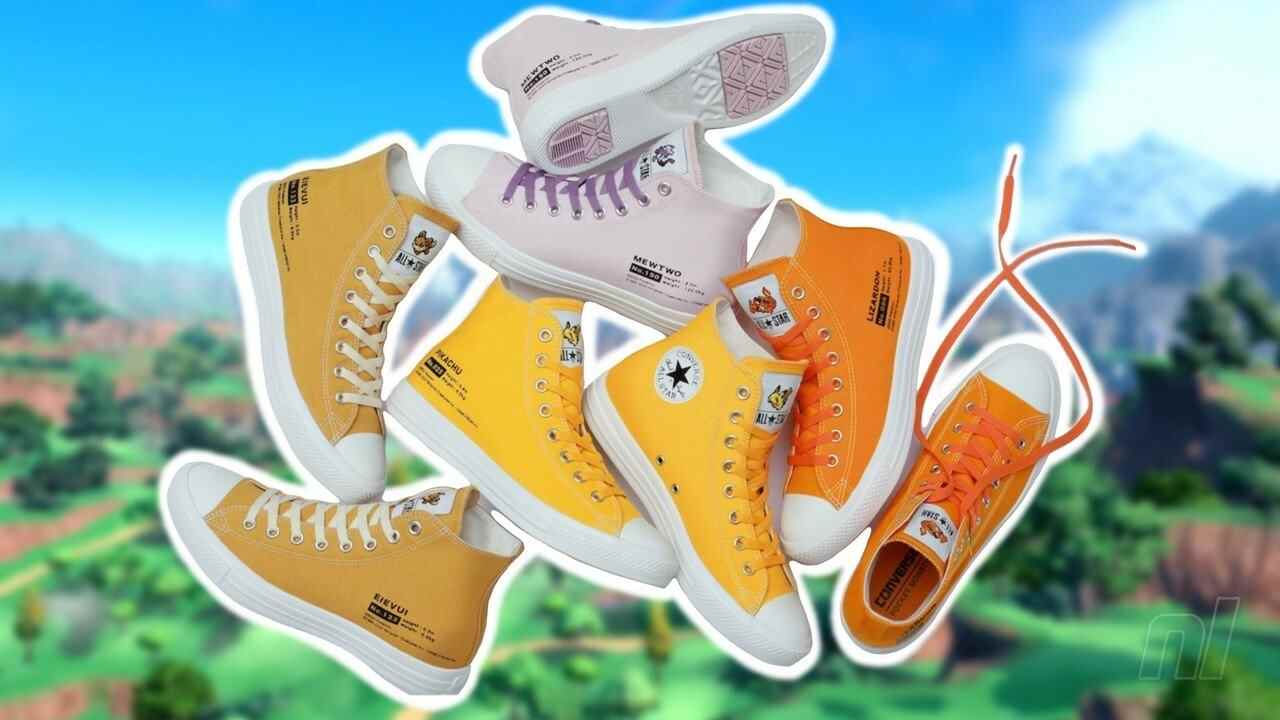 Une nouvelle gamme Pokémon X Converse arrive dans les magasins au Japon
