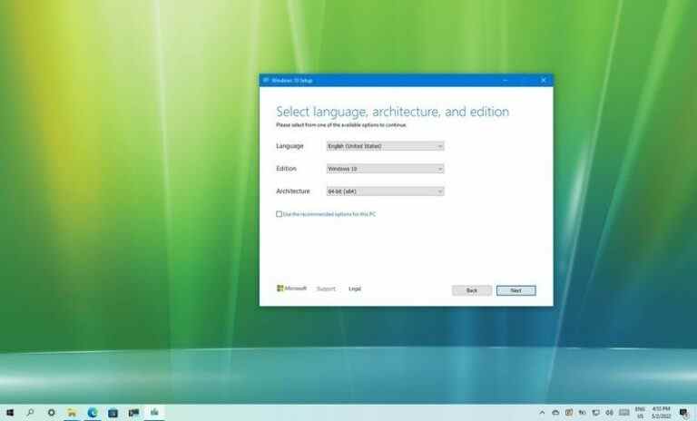 Comment passer de la version 32 bits à la version 64 bits de Windows 10