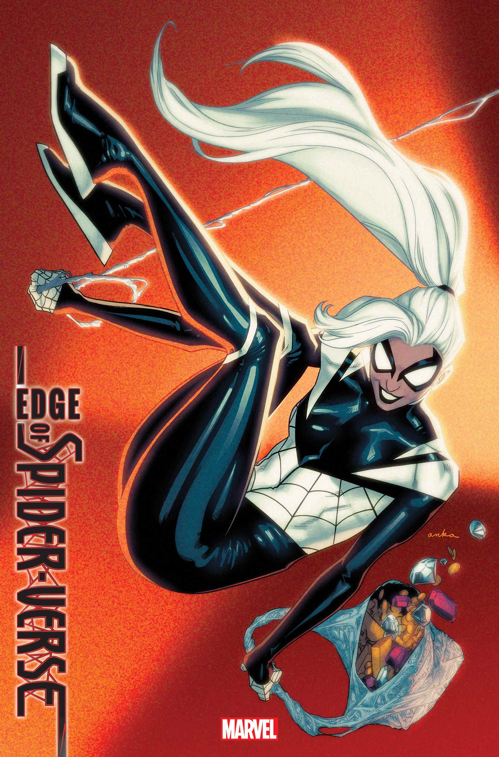 Couverture de la variante Edge of Spider-Verse # 3 par Kris Anka