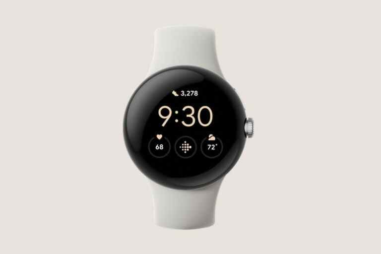 La Pixel Watch est réelle et arrive bientôt