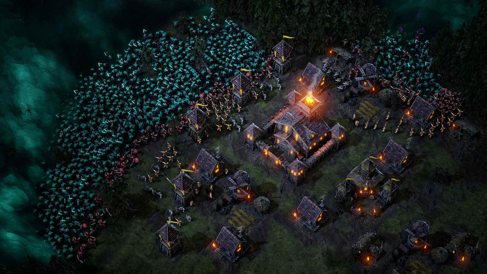 Grimdark RTS Age of Darkness: Final Stand jette des milliers de personnes contre vos murs fragiles

