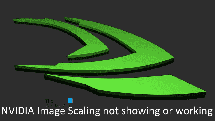 NVIDIA Image Scaling ne s’affiche pas ou ne fonctionne pas sous Windows 11/10