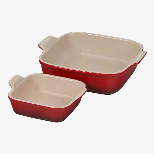 Le Creuset Heritage Lot de 2 plats de cuisson carrés