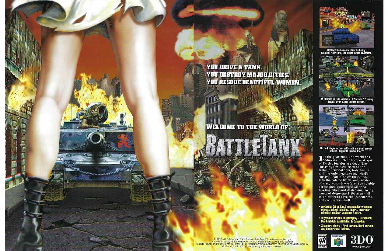 Annonce magazine Battletanx