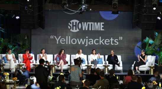 Tawny Cypress, Christina Ricci, Juliette Lewis, Melanie Lynskey, Bart Nickerson, Ashley Lyle, Jonathan Lisco and Dana Harris-Bridson speak onstage at the IndieWire Consider This FYC Brunch held on May 12th, 2022 in Los Angeles, California.