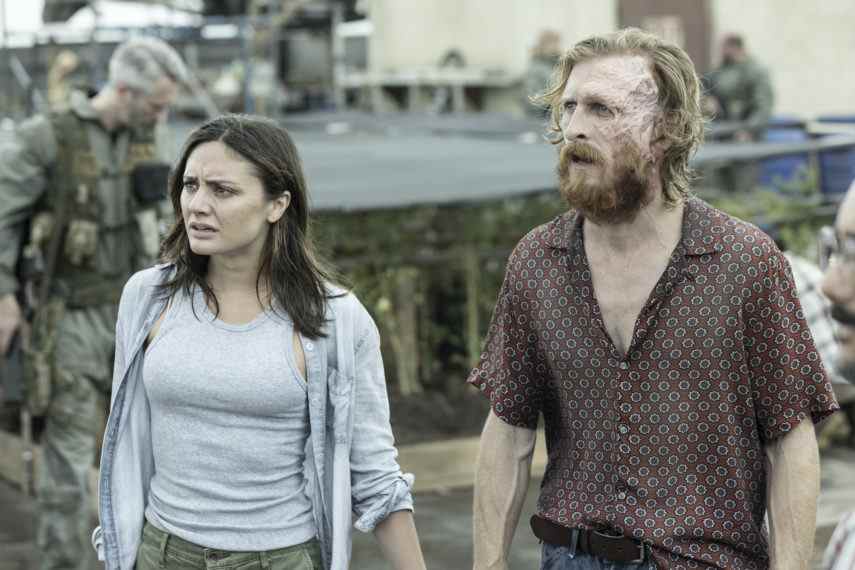 craindre les morts-vivants saison 7 épisode 5, dwight, austin amelio, sherry, christine evangelista