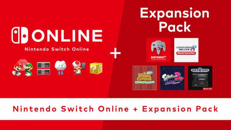 Plus prévu pour Nintendo Switch Online en 2022, ratio de pack d'extension élevé aux États-Unis
