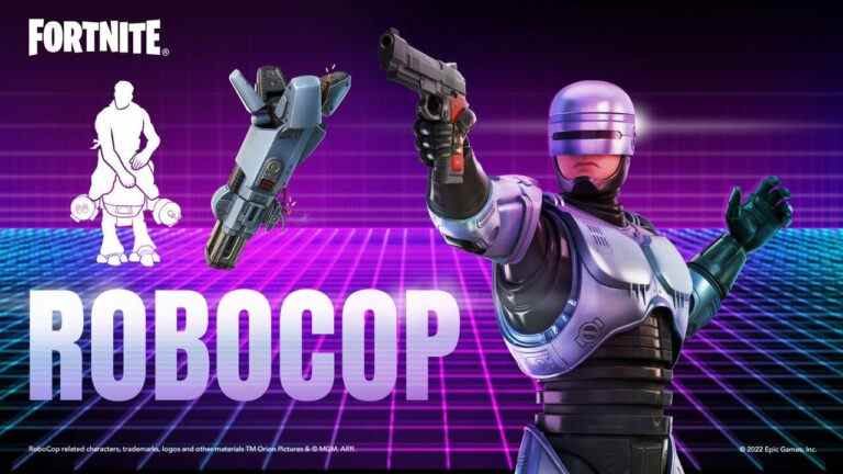 Partie Fort, Partie Nite, All Cop: Robocop est maintenant à Fortnite
