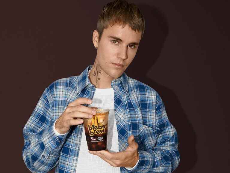 Tim Hortons dévoile un nouveau partenariat « Biebs Brew » avec Justin Bieber