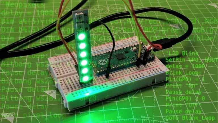 Comment contrôler Neopixels avec BASIC sur Raspberry Pi Pico