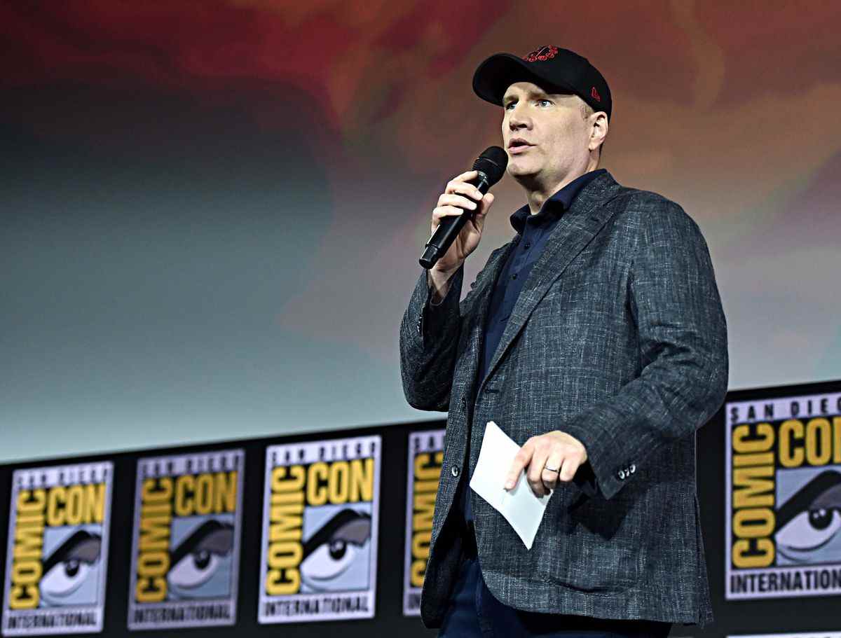 Kevin Feige au panel SDCC 2019 Marvel Hall H