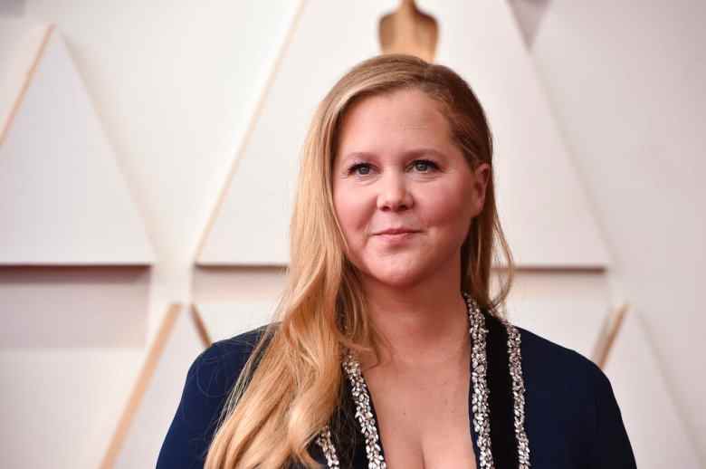 Amy Schumer arrives at the Oscars on Sunday, March 27, 2022, at the Dolby Theatre in Los Angeles. (Photo by Jordan Strauss/Invision/AP)