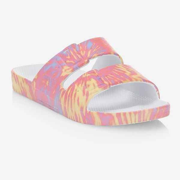 Claquettes à deux brides tie-dye Freedom Moses