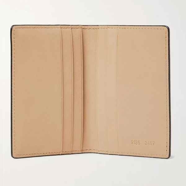 Porte-cartes à deux volets en cuir Common Projects