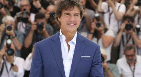 Tom Cruise poses for photographers at the photo call for the film 'Top Gun: Maverick' at the 75th international film festival, Cannes, southern France, Wednesday, May 18, 2022. (Photo by Vianney Le Caer/Invision/AP)