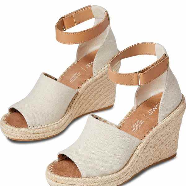 Sandale compensée espadrille TOMS Marisol