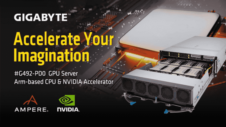 Le processeur 128-Core Ampere Altra Max rencontre le GPU A100 de Nvidia dans le serveur HPC de Gigabyte