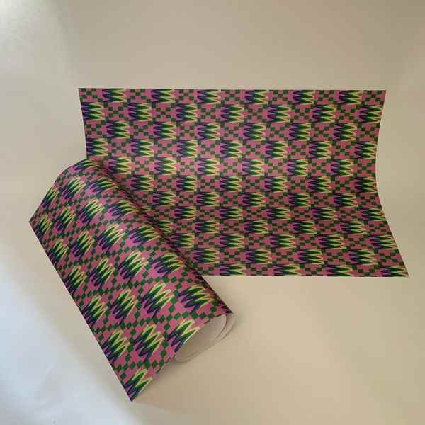 Papier d'emballage Kente