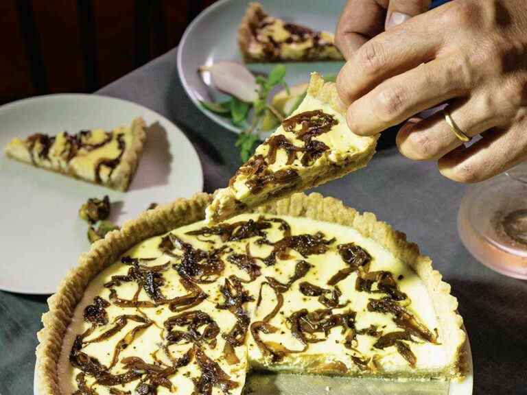 Cuisinez ceci : Tarte à la feta et à la confiture de Snacks for Dinner