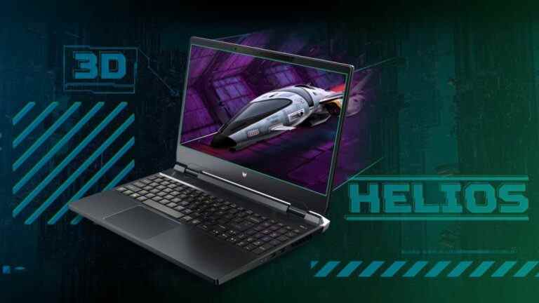 Le nouvel ordinateur portable Predator Helios 300 SpatialLabs Edition d’Acer donne à plus de 50 jeux une vue stéréoscopique 3D