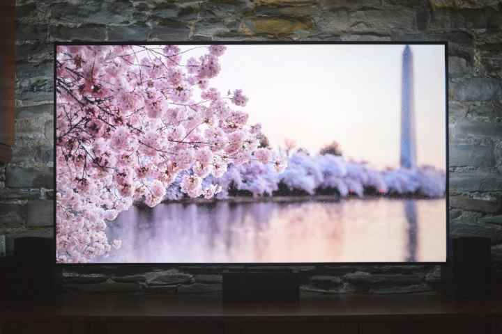 éclairage biais pour tv oled avec lumière