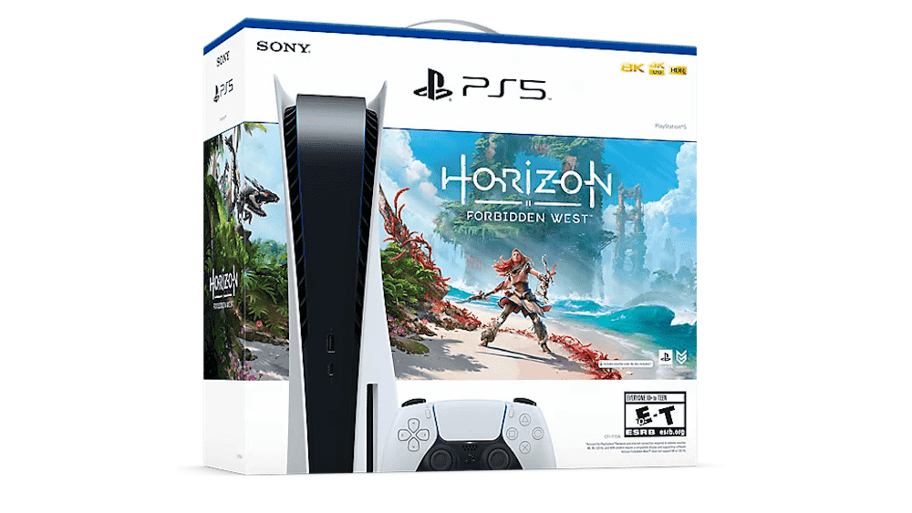 Le premier pack PS5 officiel est livré avec Horizon Forbidden West
