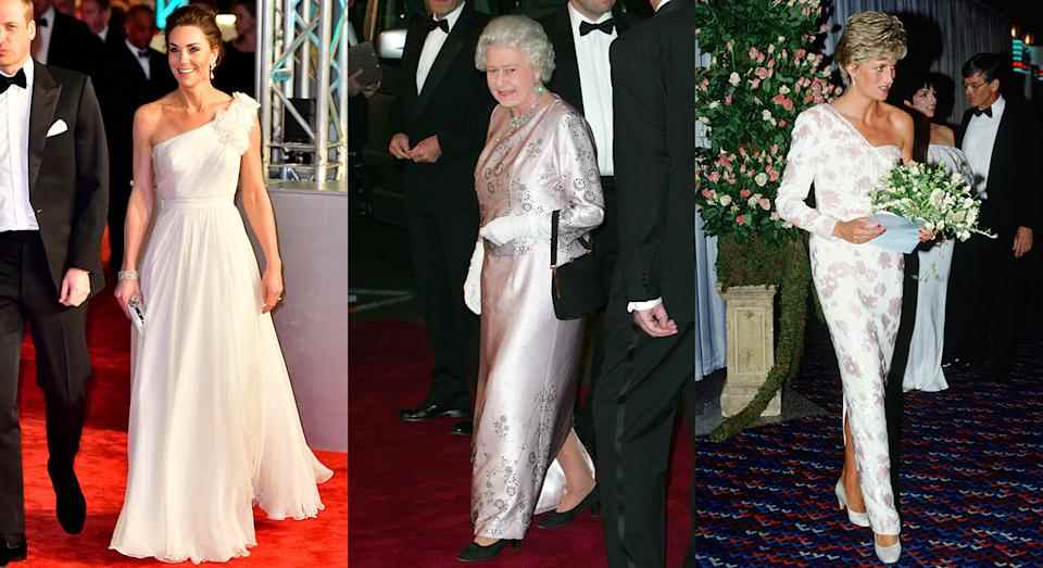 Royals sur le tapis rouge.  (Getty Images)