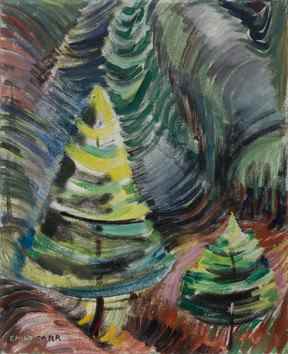 Les arbres chantants d'Emily Carr